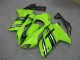 Discount 2007-2008 Green Black Kawasaki ZX6R Motorcycle Fairings Kit Canada