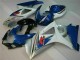 Discount 2007-2008 Blue White Suzuki GSXR 1000 K7 Bike Fairings Canada
