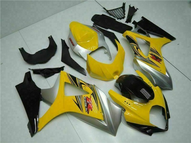 Discount 2007-2008 Yellow Suzuki GSXR 1000 K7 Bike Fairing Kit Canada Discount 2007-2008 Yellow Suzuki GSXR 1000 K7 Bike Fairing Kit Canada