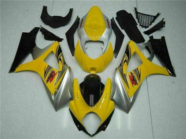 Discount 2007-2008 Yellow Suzuki GSXR 1000 K7 Bike Fairing Kit Canada Discount 2007-2008 Yellow Suzuki GSXR 1000 K7 Bike Fairing Kit Canada