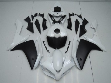 Discount 2007-2008 White Black Yamaha YZF R1 Motorbike Fairing Kits Canada