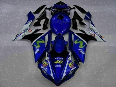 Discount 2007-2008 Blue Yamaha YZF R1 Motorcycle Fairings Canada
