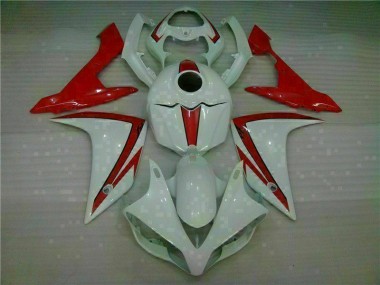 Discount 2007-2008 White Red Yamaha YZF R1 Motorbike Fairing Canada