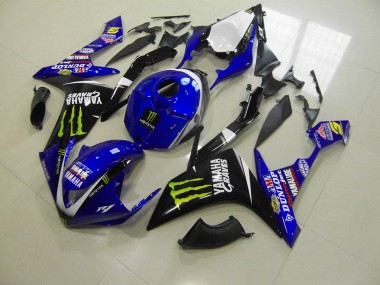 Discount 2007-2008 Blue Monster Yamaha YZF R1 Motorcycle Fairings Canada