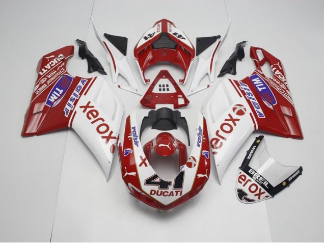 Discount 2007-2014 OEM Style Xerox with 41 Ducati 848 1098 1198 Motorcycle Fairings Canada Discount 2007-2014 OEM Style Xerox with 41 Ducati 848 1098 1198 Motorcycle Fairings Canada
