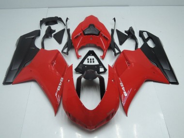 Discount 2007-2014 OEM Style Red with Matte Black Side Ducati 848 1098 1198 Motor Bike Fairings Canada