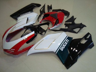 Discount 2007-2014 Tri Color Ducati 848 1098 1198 Moto Fairings Canada