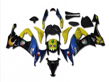 Discount 2008-2010 Blue Shark Kawasaki ZX10R Bike Fairings Canada