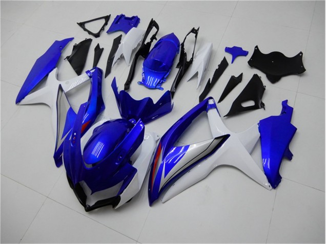 Discount 2008-2010 Blue White Suzuki GSXR 600/750 Motorcycle Fairings Canada Discount 2008-2010 Blue White Suzuki GSXR 600/750 Motorcycle Fairings Canada