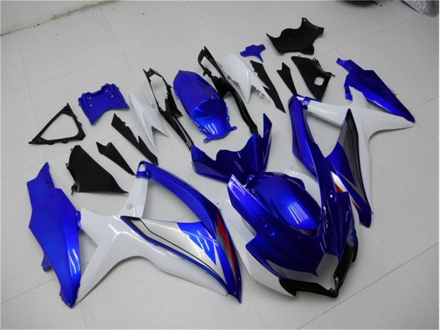 Discount 2008-2010 Blue White Suzuki GSXR 600/750 Motorcycle Fairings Canada Discount 2008-2010 Blue White Suzuki GSXR 600/750 Motorcycle Fairings Canada