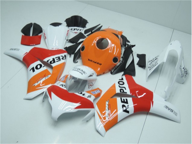 Discount 2008-2011 Orange White Red Repsol Honda CBR1000RR Motorcycle Fairing Kits Canada Discount 2008-2011 Orange White Red Repsol Honda CBR1000RR Motorcycle Fairing Kits Canada