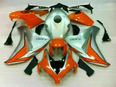 Discount 2008-2011 Silver Orange Honda CBR1000RR Bike Fairings Canada