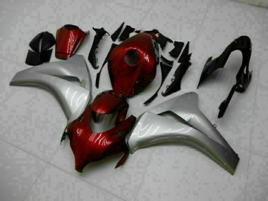 Discount 2008-2011 Red Silver Honda CBR1000RR Replacement Motorcycle Fairings Canada