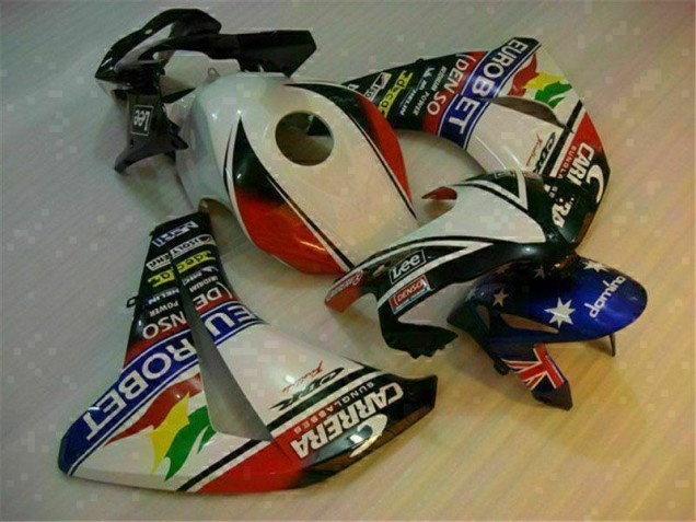 Discount 2008-2011 White Blue Honda CBR1000RR Motorcycle Fairing Canada Discount 2008-2011 White Blue Honda CBR1000RR Motorcycle Fairing Canada