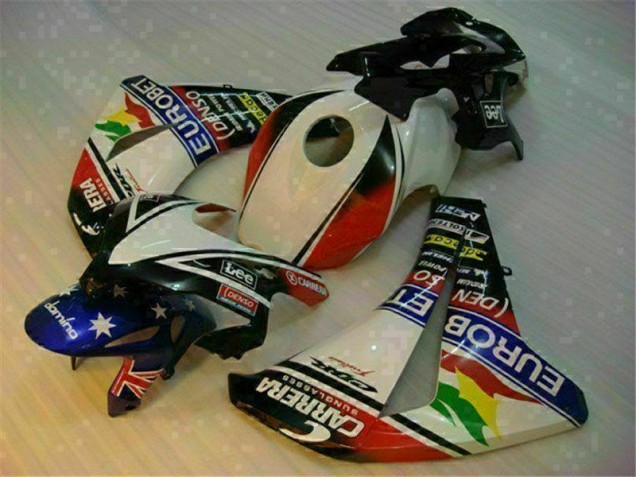 Discount 2008-2011 White Blue Honda CBR1000RR Motorcycle Fairing Canada Discount 2008-2011 White Blue Honda CBR1000RR Motorcycle Fairing Canada