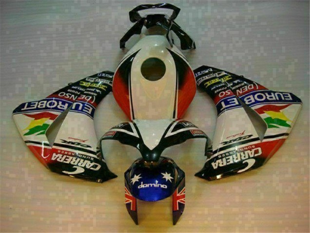 Discount 2008-2011 White Blue Honda CBR1000RR Motorcycle Fairing Canada Discount 2008-2011 White Blue Honda CBR1000RR Motorcycle Fairing Canada