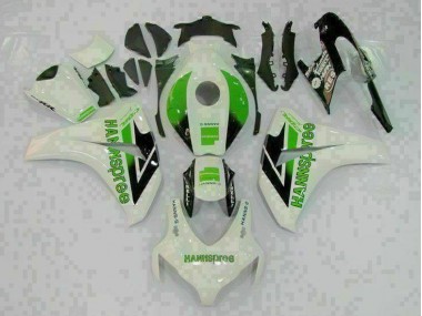 Discount 2008-2011 Green White Honda CBR1000RR Motorcycle Fairings Kit Canada
