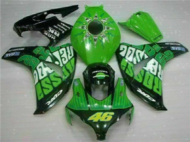 Discount 2008-2011 Green Honda CBR1000RR Motorbike Fairing Canada
