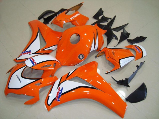 Discount 2008-2011 Sunset Orange HRC Honda CBR1000RR Motorcycle Fairings Kit Canada