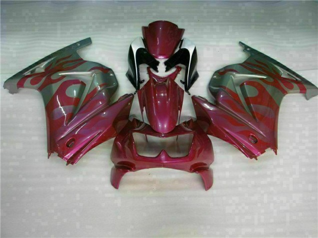Discount 2008-2012 Purple Red Kawasaki EX250 Replacement Motorcycle Fairings Canada Discount 2008-2012 Purple Red Kawasaki EX250 Replacement Motorcycle Fairings Canada