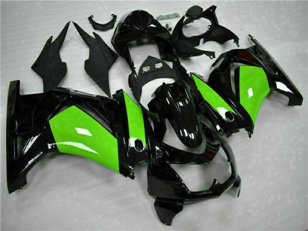 Discount 2008-2012 Black Green Kawasaki EX250 Motorbike Fairings Canada Discount 2008-2012 Black Green Kawasaki EX250 Motorbike Fairings Canada