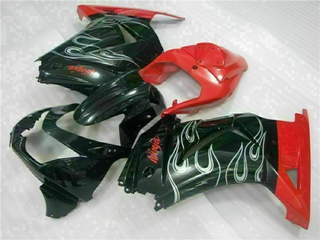 Discount 2008-2012 Black Red Ninja Kawasaki EX250 Motorcycle Fairing Canada Discount 2008-2012 Black Red Ninja Kawasaki EX250 Motorcycle Fairing Canada