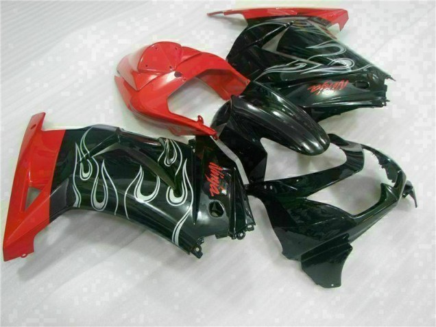 Discount 2008-2012 Black Red Ninja Kawasaki EX250 Motorcycle Fairing Canada Discount 2008-2012 Black Red Ninja Kawasaki EX250 Motorcycle Fairing Canada