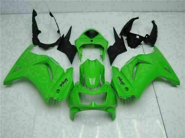 Discount 2008-2012 Green Black Ninja Kawasaki EX250 Motorcycle Fairing Kit Canada Discount 2008-2012 Green Black Ninja Kawasaki EX250 Motorcycle Fairing Kit Canada