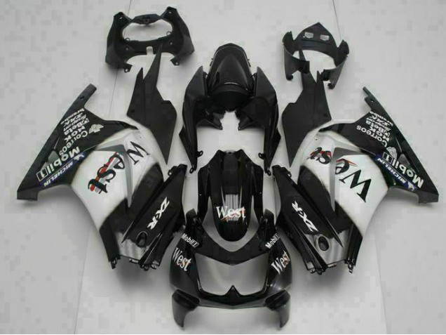 Discount 2008-2012 Black West Kawasaki EX250 Motorcycle Fairings Kits Canada Discount 2008-2012 Black West Kawasaki EX250 Motorcycle Fairings Kits Canada