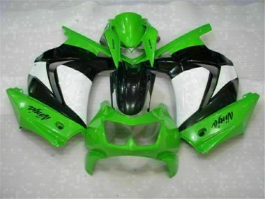 Discount 2008-2012 Green Black Ninja Kawasaki EX250 Moto Fairings Canada