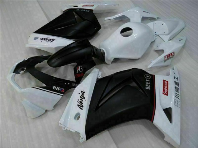 Discount 2008-2012 White Black Ninja Kawasaki EX250 Motorbike Fairings Canada Discount 2008-2012 White Black Ninja Kawasaki EX250 Motorbike Fairings Canada