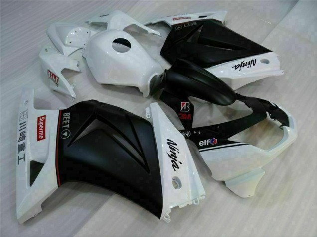 Discount 2008-2012 White Black Ninja Kawasaki EX250 Motorbike Fairings Canada Discount 2008-2012 White Black Ninja Kawasaki EX250 Motorbike Fairings Canada
