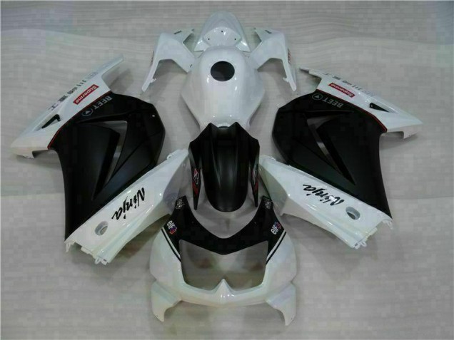 Discount 2008-2012 White Black Ninja Kawasaki EX250 Motorbike Fairings Canada Discount 2008-2012 White Black Ninja Kawasaki EX250 Motorbike Fairings Canada
