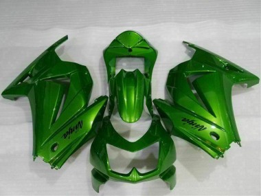 Discount 2008-2012 Green Ninja Kawasaki EX250 Motor Bike Fairings Canada