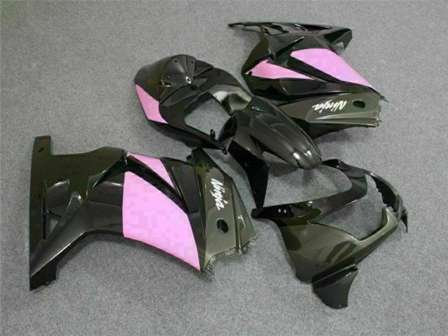 Discount 2008-2012 Black Pink Ninja Kawasaki EX250 Motorcycle Replacement Fairings Canada Discount 2008-2012 Black Pink Ninja Kawasaki EX250 Motorcycle Replacement Fairings Canada