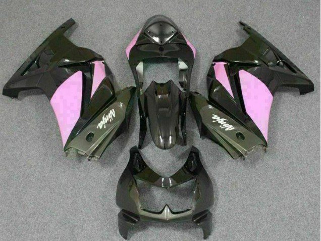 Discount 2008-2012 Black Pink Ninja Kawasaki EX250 Motorcycle Replacement Fairings Canada Discount 2008-2012 Black Pink Ninja Kawasaki EX250 Motorcycle Replacement Fairings Canada