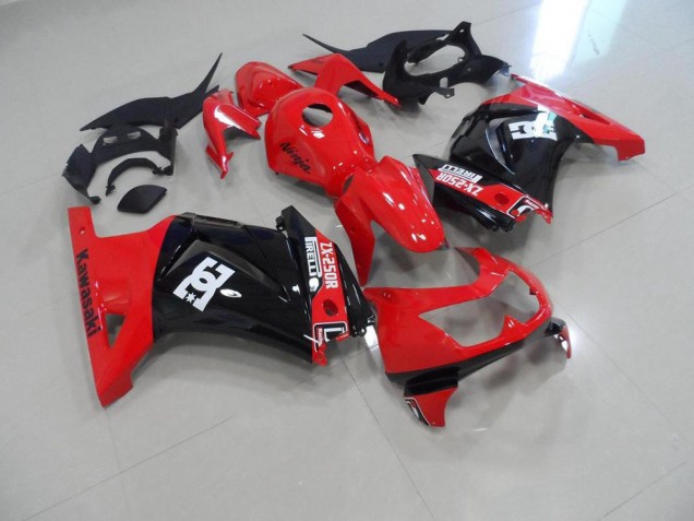 Discount 2008-2012 Red Black Kawasaki ZX250R Replacement Fairings Canada Discount 2008-2012 Red Black Kawasaki ZX250R Replacement Fairings Canada