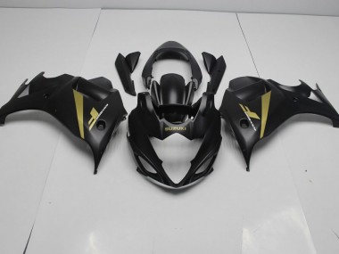 Discount 2008-2013 Black Gold Suzuki GSX650F Motorbike Fairing Kits Canada
