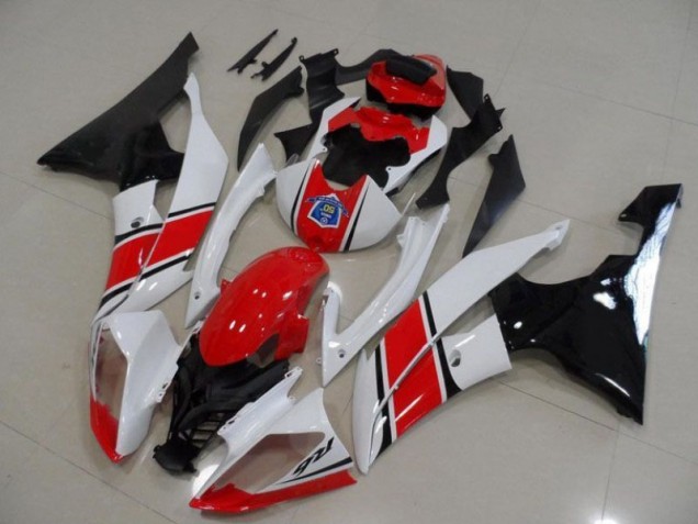 Discount 2008-2016 Red White Black Yamaha YZF R6 Motorcycle Fairings Canada Discount 2008-2016 Red White Black Yamaha YZF R6 Motorcycle Fairings Canada