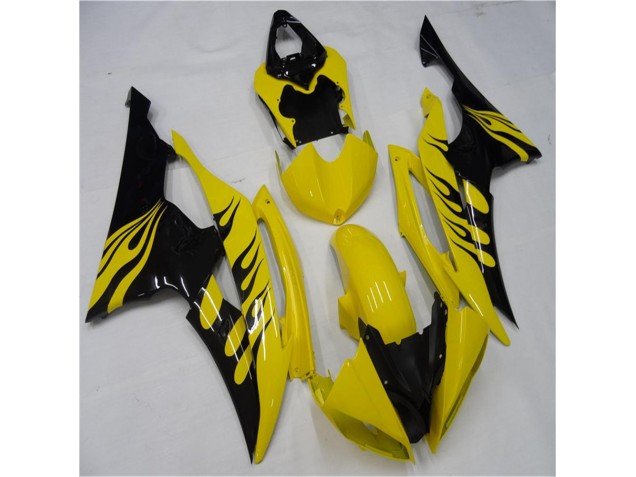 Discount 2008-2016 Yellow Black Yamaha YZF R6 Motorcycle Replacement Fairings Canada Discount 2008-2016 Yellow Black Yamaha YZF R6 Motorcycle Replacement Fairings Canada