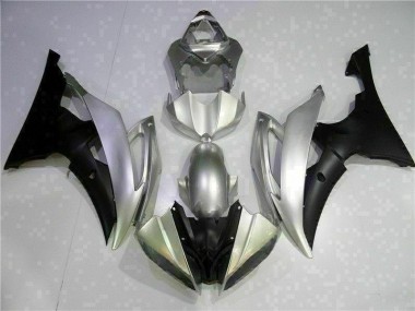 Discount 2008-2016 Yamaha YZF R6 Motorcycle Fairings MF0486 - Silver Black Canada