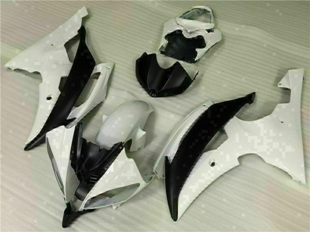 Discount 2008-2016 White Black Yamaha YZF R6 Motorcycle Fairings Kit Canada Discount 2008-2016 White Black Yamaha YZF R6 Motorcycle Fairings Kit Canada