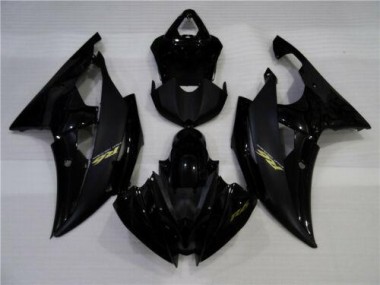Discount 2008-2016 Yamaha YZF R6 Motorcycle Fairings MF0944 - Glossy Matte Black Canada