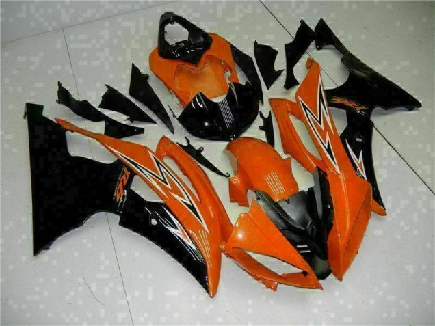 Discount 2008-2016 Orange Black Yamaha YZF R6 Motorcycle Fairings Kit Canada Discount 2008-2016 Orange Black Yamaha YZF R6 Motorcycle Fairings Kit Canada