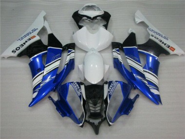 Discount 2008-2016 Yamaha YZF R6 Motorcycle Fairings MF0954 - Blue White Canada