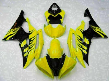 Discount 2008-2016 Yellow Yamaha YZF R6 Replacement Motorcycle Fairings Canada