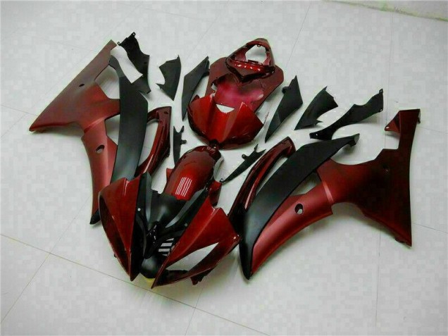 Discount 2008-2016 Red Black Yamaha YZF R6 Motorcycle Fairings Kits Canada Discount 2008-2016 Red Black Yamaha YZF R6 Motorcycle Fairings Kits Canada