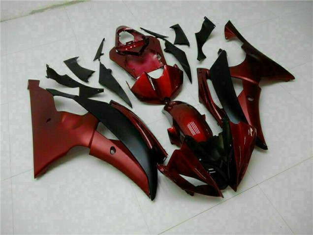 Discount 2008-2016 Red Black Yamaha YZF R6 Motorcycle Fairings Kits Canada Discount 2008-2016 Red Black Yamaha YZF R6 Motorcycle Fairings Kits Canada