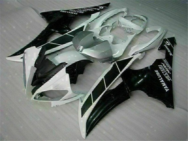 Discount 2008-2016 White Black Yamaha YZF R6 Motorcycle Fairings Canada Discount 2008-2016 White Black Yamaha YZF R6 Motorcycle Fairings Canada