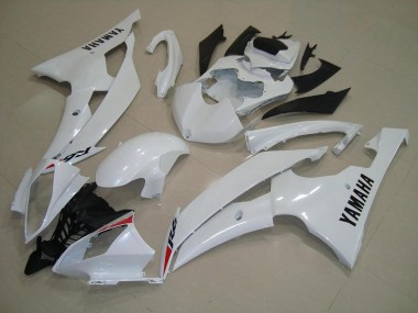 Discount 2008-2016 Pearl White Yamaha YZF R6 Motorbike Fairing Kits Canada